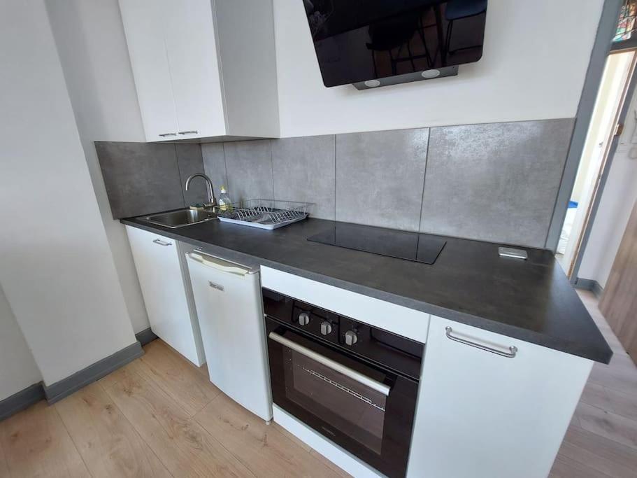 Ferienwohnung Le Voltaire - T2 Neuf Face Pyrenees Tarbes Exterior foto